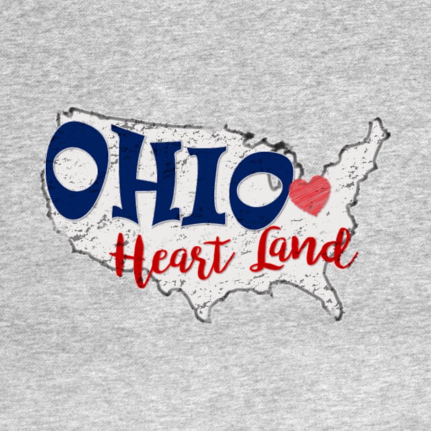 Ohio Heart Land - Love Ohio by Bits